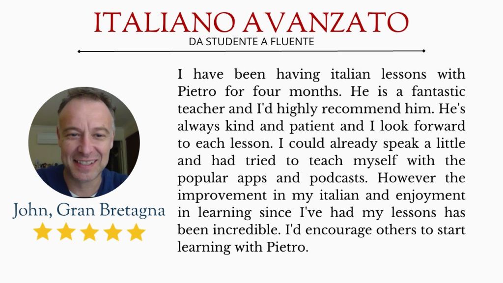 Recensione Italiano Avanzato 5