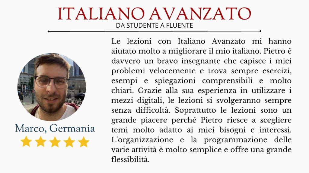 Recensione Italiano Avanzato 1