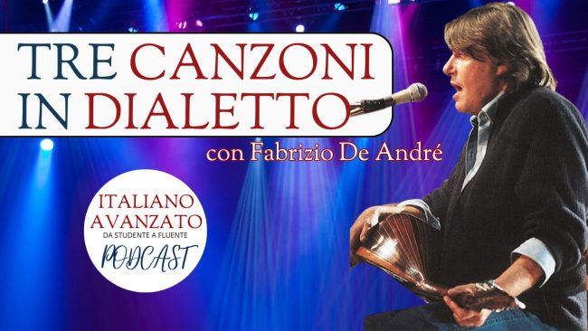 Canzoni in dialetto - De André