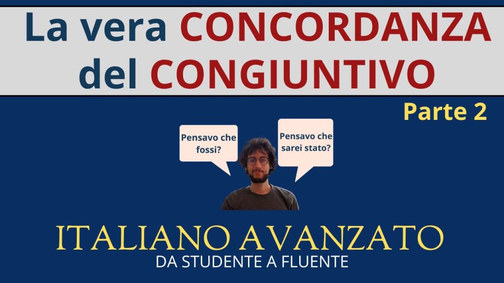 Congiuntivo imperfetto